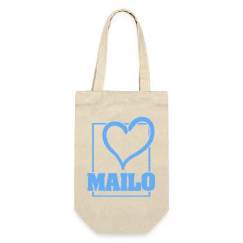 Bachelor Mailo - Gift Bag for Bottles - nature - Front