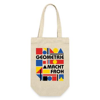 Geometry makes you happy - Gift Bag for Bottles - nature - Front
