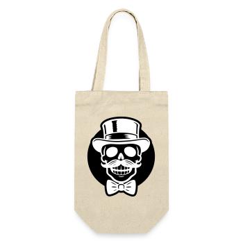 Groom Skeleton - Gift Bag for Bottles - nature - Front