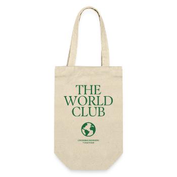 Le Club du Monde – Surmonter les frontières - Sac à bouteille - nature - Devant