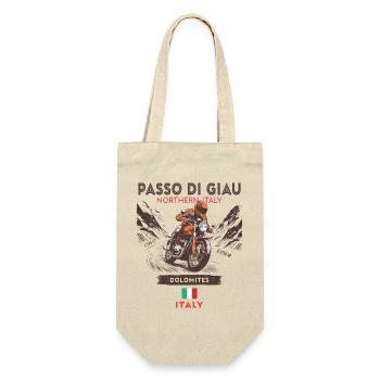 Motorraddesign Passo di Giau – Dolomiten, Italien - Geschenkbeutel für Flaschen - Natur - Vorne