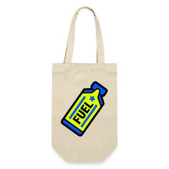 Fuel Energy Gel Ausdauer Sport - Geschenkbeutel für Flaschen - Natur - Vorne