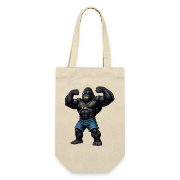 King Gorilla Bling - Gift Bag for Bottles - nature - Front