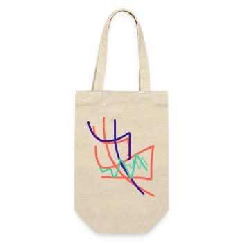 The Ultimate Abstract Art Gift - Gift Bag for Bottles - nature - Front