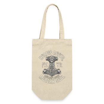 Germanic Nordic Roots - Gift Bag for Bottles - nature - Front