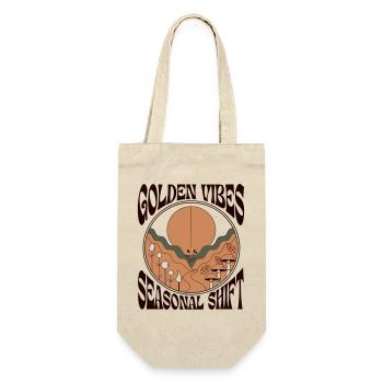 Golden Vibrations Sunset - Gift Bag for Bottles - nature - Front