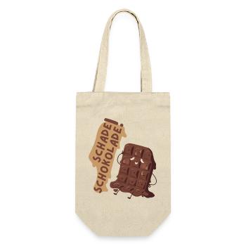 What a pity chocolate! - Gift Bag for Bottles - nature - Front