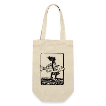 Fishwoman - Gift Bag for Bottles - nature - Front