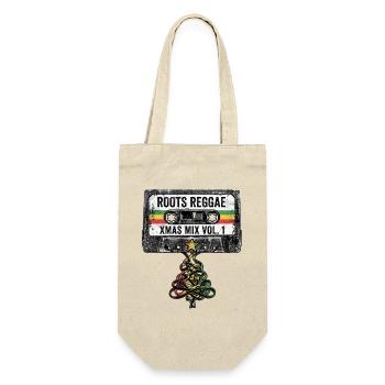 Christmas Tree Roots Reggae - Geschenkbeutel für Flaschen - Natur - Vorne