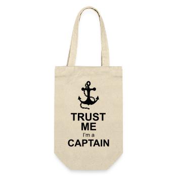 captain anchor - Gift Bag for Bottles - nature - Front