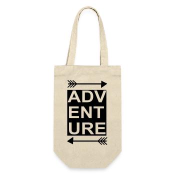 Adventure Travel Hiking Mountain - Gift Bag for Bottles - nature - Front