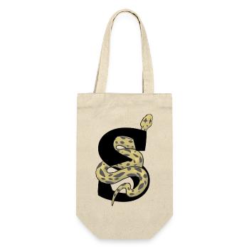 Lettre s serpent - Sac à bouteille - nature - Devant