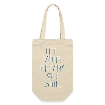 Let your dreams set sail - Gift Bag for Bottles - nature - Front