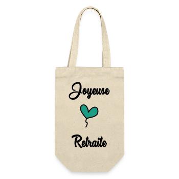 HAPPY RETIREMENT - Gift Bag for Bottles - nature - Front