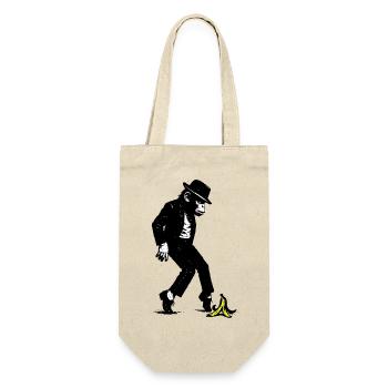 Monkey with hat - Gift Bag for Bottles - nature - Front