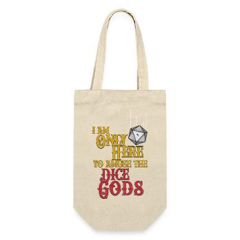 Dice Gods Amuse Me - Gift Bag for Bottles - nature - Front