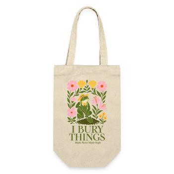 Urban Gardening I Bury Things Maybe Plants - Gift Bag for Bottles - nature - Front