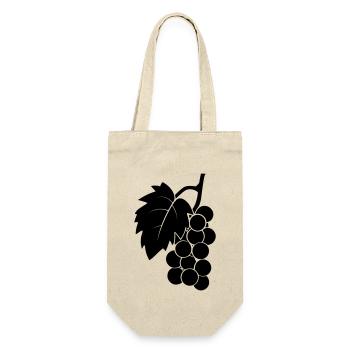 Grape - Gift Bag for Bottles - nature - Front