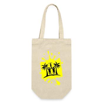 L’équipe de la Palm Party - Sac à bouteille - nature - Devant