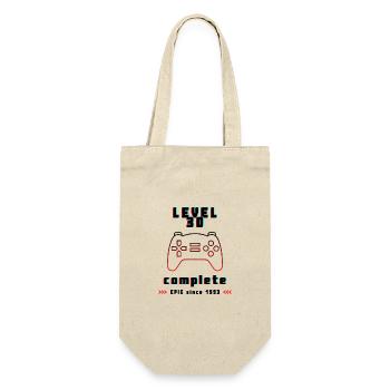 Niveau 30 complet - 30e anniversaire Devise Gaming - Sac à bouteille - nature - Devant