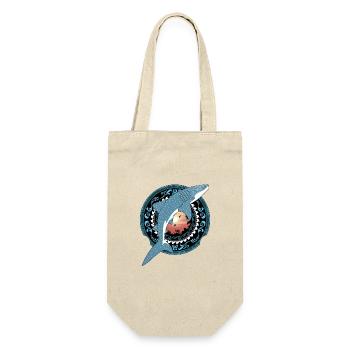 Whale Shark Hawaiian - Gift Bag for Bottles - nature - Front