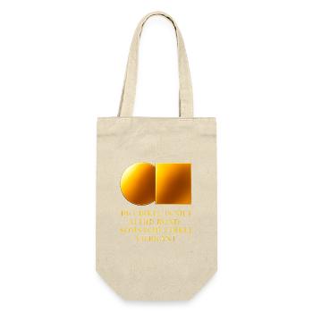 Cercle d’or vs design carré - Sac à bouteille - nature - Devant