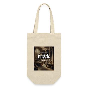 Hustle Renaissance Paintings Market Antique Building - Gift Bag for Bottles - nature - Front