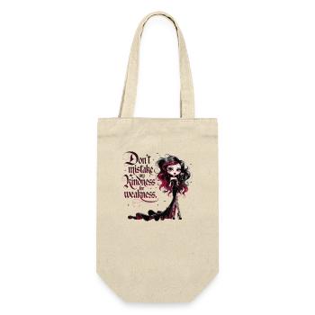 Strong, friendly and - Power Women - Gift Bag for Bottles - nature - Front