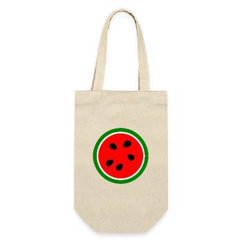 Pastèque - Sac à bouteille - nature - Devant