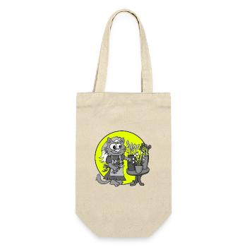 Profession Florist Retro - Gift Bag for Bottles - nature - Front