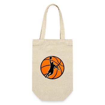 Basketball Power Dunk - Gift Bag for Bottles - nature - Front