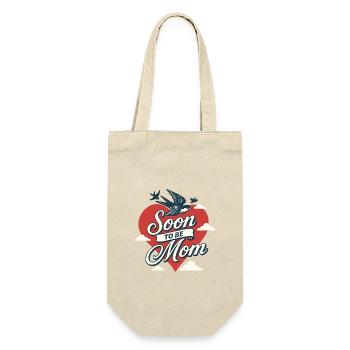 Bientôt maman - Sac à bouteille - nature - Devant