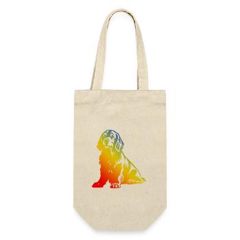Cocker Spaniel Chien Multicolore - Sac à bouteille - nature - Devant