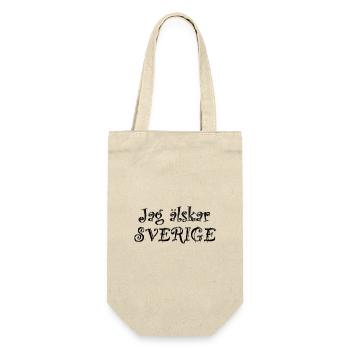 I love Sweden - Gift Bag for Bottles - nature - Front