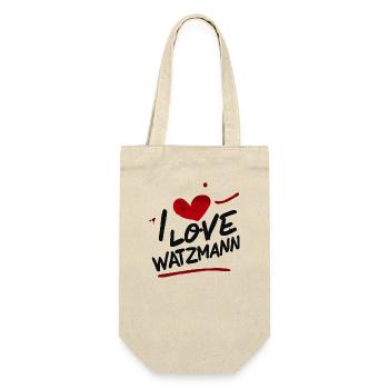 Berg Watzmann Bavaria Alps - Love Heart - Gift Bag for Bottles - nature - Front