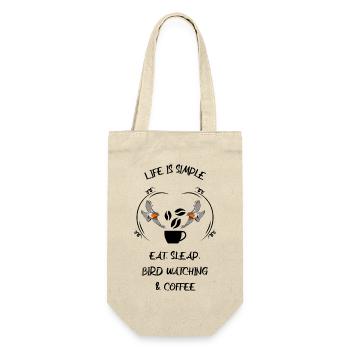 Bird Watching Bird Watching Birding Coffee - Gift Bag for Bottles - nature - Front