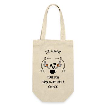 Bird Watching Bird Watching Birding Coffee - Gift Bag for Bottles - nature - Front