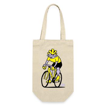 Cyclist - Cycling - Gift Bag for Bottles - nature - Front