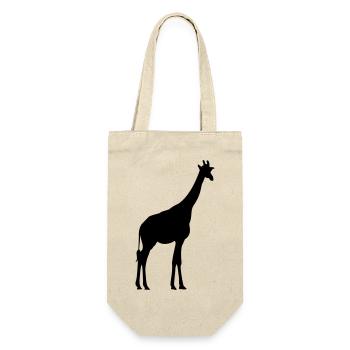 girafe - Sac à bouteille - nature - Devant