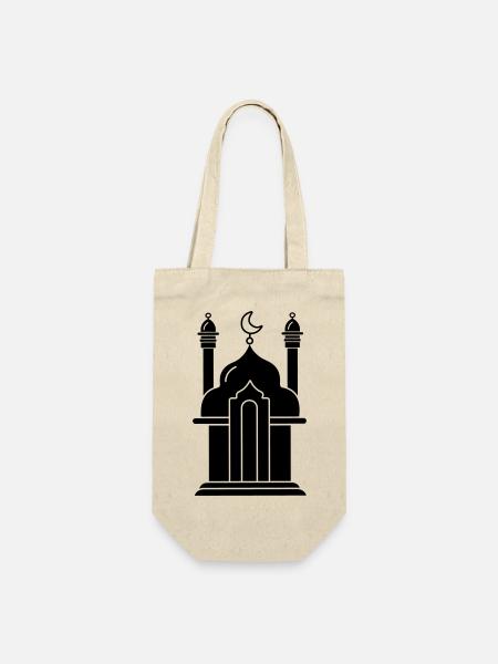 Maison de prière religieuse de la mosquée 000 - Sac à bouteille - nature
