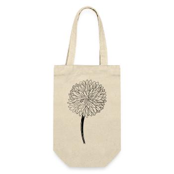Florist Blume Pflanze Natur Gärtner - Geschenkbeutel für Flaschen - Natur - Vorne