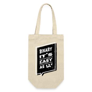 funny sayings present idea computer gift - Gift Bag for Bottles - nature - Front
