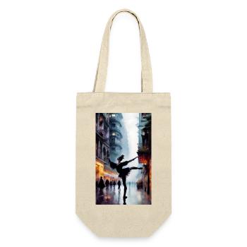 Ballerina - Gift Bag for Bottles - nature - Front