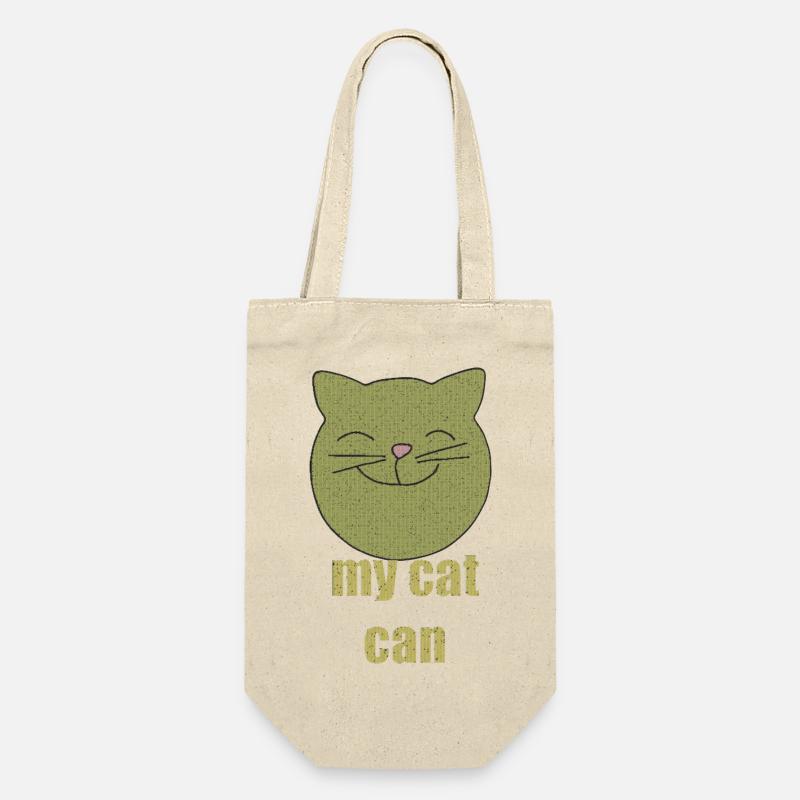 Mon chat peut - Sac à bouteille - nature