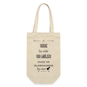 Best friends - Gift Bag for Bottles - nature - Front