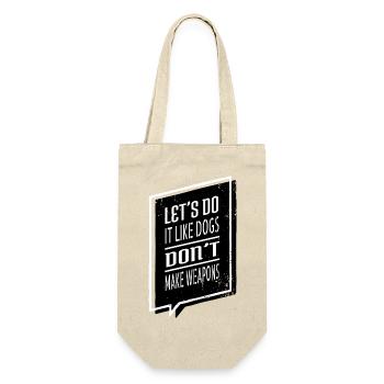 Awesome Gift Idea Flower Power Family Bday - Gift Bag for Bottles - nature - Front