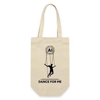 Artificial Intelligence Marionette Dance For Me - Gift Bag for Bottles - nature - Front