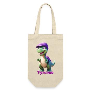 Tyrannosaure - Sac à bouteille - nature - Devant
