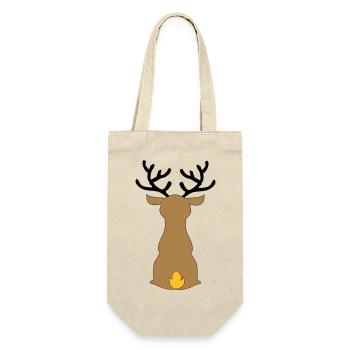Funny gifts for Christmas - Gift Bag for Bottles - nature - Front