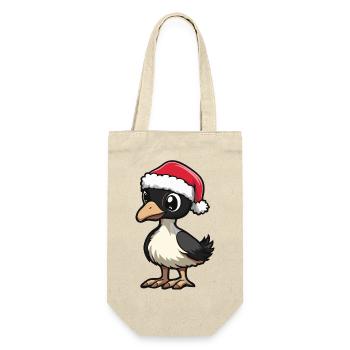 Bouquet Christmas - Gift Bag for Bottles - nature - Front